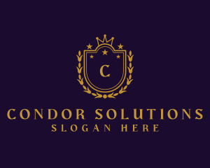 Crown Shield Legal Advice logo design