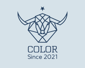 Star Taurus Bull logo design