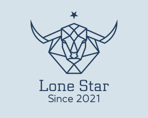 Star Taurus Bull logo design