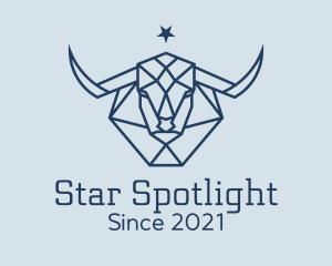 Star Taurus Bull logo design