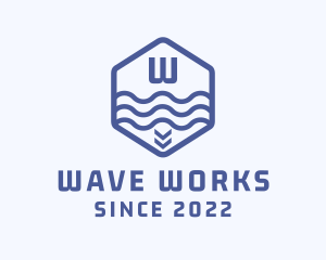 Water Wave Aquarium  logo design