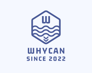 Dive - Water Wave Aquarium logo design