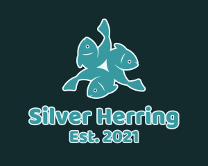 Herring - Fish Seafood Restaurant logo design