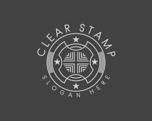 Classic Hipster Star logo design