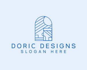 Interior Design Architect logo design