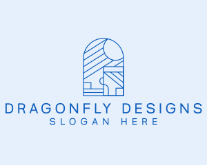 Interior Design Architect logo design