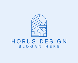 Interior Design Architect logo design