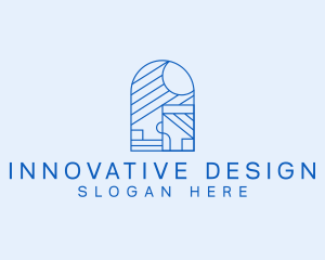 Interior Design Architect logo design