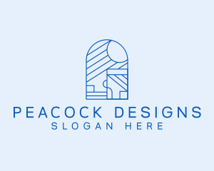 Interior Design Architect logo design