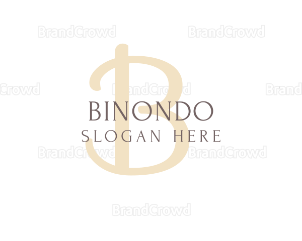 Simple Feminine Business Logo