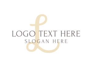 Personal - Simple Feminine Business logo design