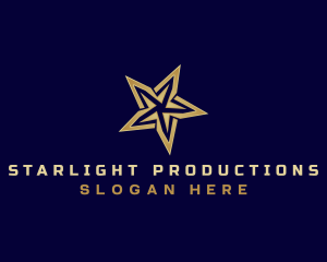 Showbiz - Luxury Star Studio logo design