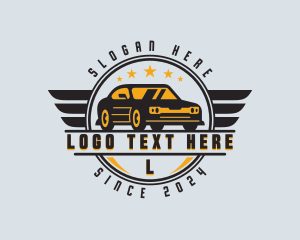 Rideshare - Auto Vehicle Motorsport logo design