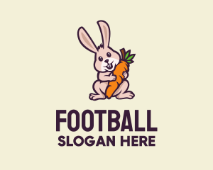 Pet Store - Carrot Bunny Cartoon logo design