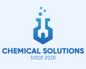 Chemical - Science Repair Job logo design