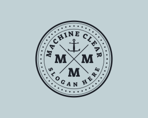 Nautical Sea Anchor Logo