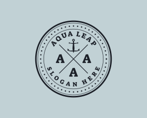 Nautical Sea Anchor logo design