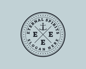 Nautical Sea Anchor logo design