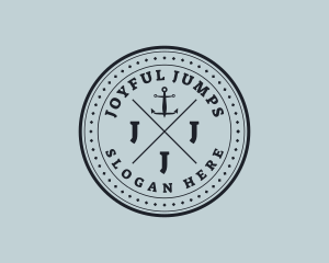 Nautical Sea Anchor logo design