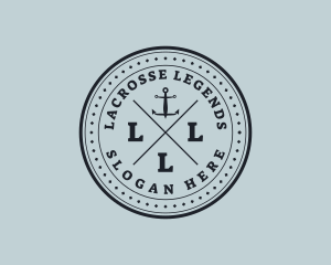 Nautical Sea Anchor logo design