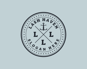 Nautical Sea Anchor logo design