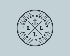 Nautical Sea Anchor logo design