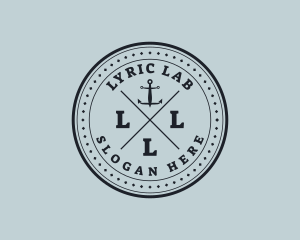 Nautical Sea Anchor logo design