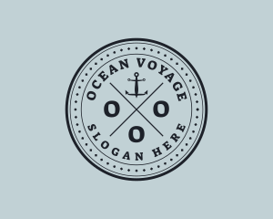 Nautical Sea Anchor logo design