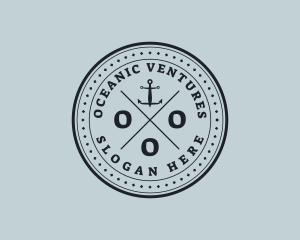 Nautical Sea Anchor logo design