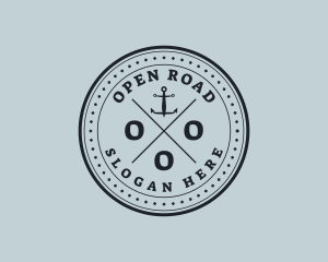 Nautical Sea Anchor logo design