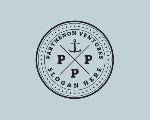 Nautical Sea Anchor logo design