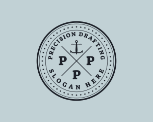 Nautical Sea Anchor logo design