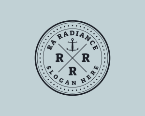 Nautical Sea Anchor logo design