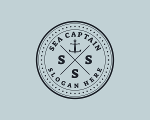 Nautical Sea Anchor logo design