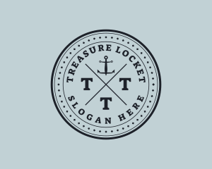 Nautical Sea Anchor logo design