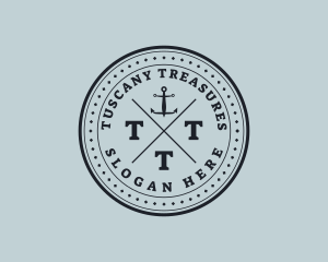 Nautical Sea Anchor logo design