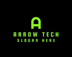 Neon Tech Modern logo design