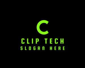 Neon Tech Modern logo design