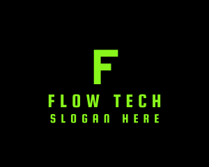 Neon Tech Modern logo design