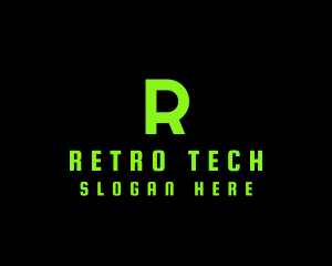 Neon Tech Modern logo design