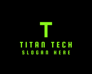 Neon Tech Modern logo design