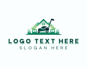 Home Lawn Care logo design