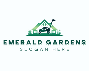 Home Lawn Care logo design