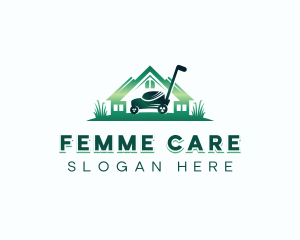 Home Lawn Care logo design