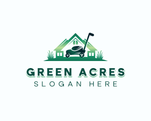 Home Lawn Care logo design