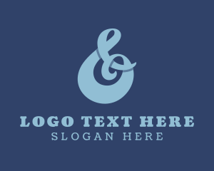 Stylish - Stylish Ampersand Font logo design