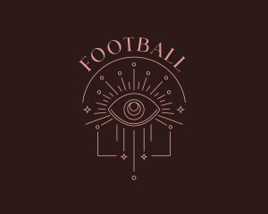 Astrology - Bohemian Celestial Eye logo design
