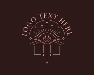 Bohemian Celestial Eye Logo