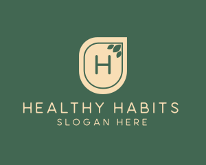 Organic Herbal Tea  logo design