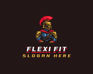 Spartan Warrior Fitness logo design